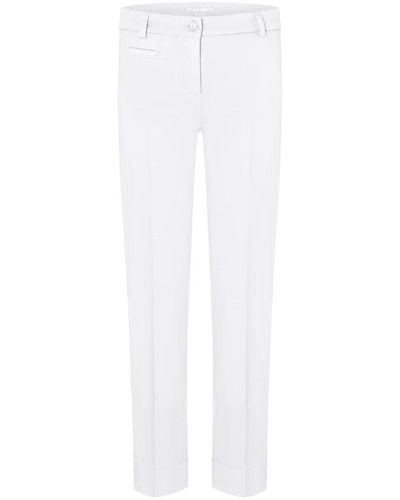 Cambio Jeans cropped estilosos - Blanco