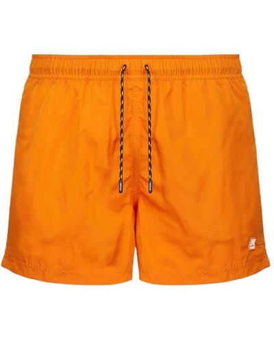 K-Way Herren Strandbekleidung: Hazel Badehose - Orange