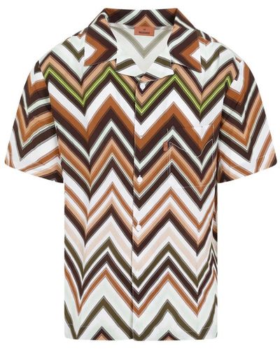 Missoni Short Sleeve Shirts - Multicolour