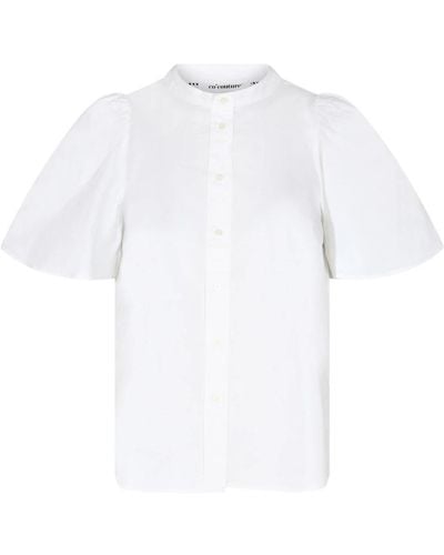 co'couture Sandycc flow shirt - Weiß