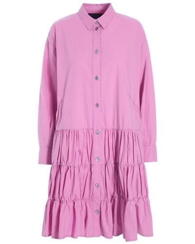Bitte Kai Rand Shirt Dresses - Pink