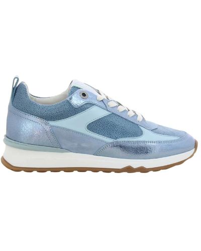 Floris Van Bommel Zapatos de mujer azul claro sfw-10102