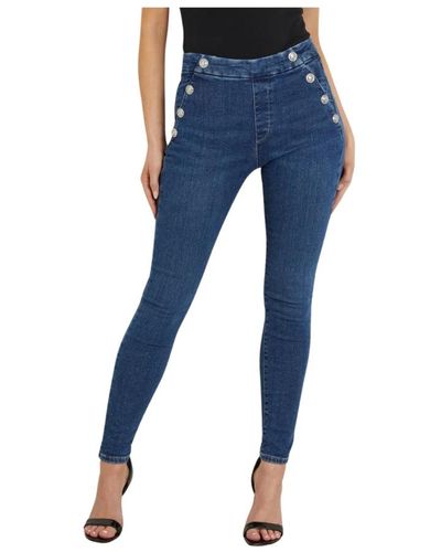 Guess Jeans skinny - Azul
