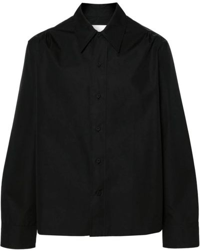 Jil Sander Casual Shirts - Black