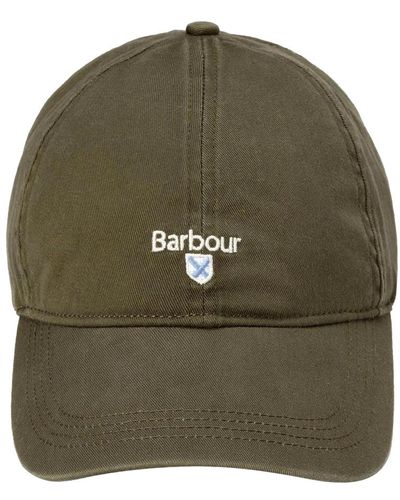 Barbour Cascade sports baseball cap oliv - Grün