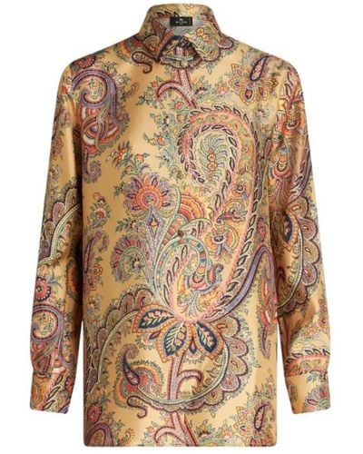 Etro Shirts - Marrón