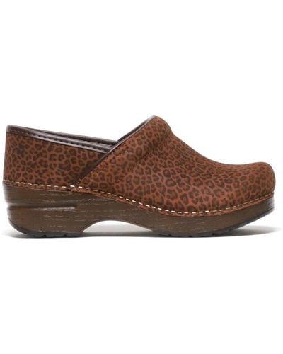 Dansko Klassische slip-on braun schuhe