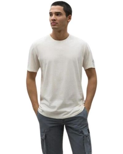 Ecoalf California t-shirt bio-baumwolle loose fit kurzarm rundhals - Grau