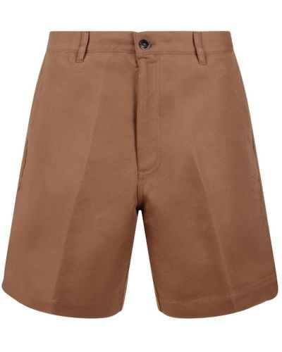 Nine:inthe:morning Casual Shorts - Brown