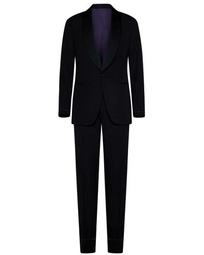 Ralph Lauren Single Breasted Suits - Black