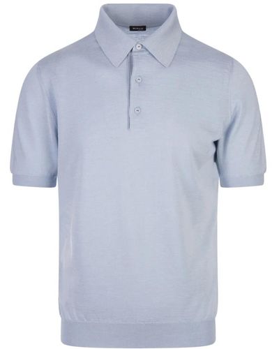 Kiton Polo shirts - Blau