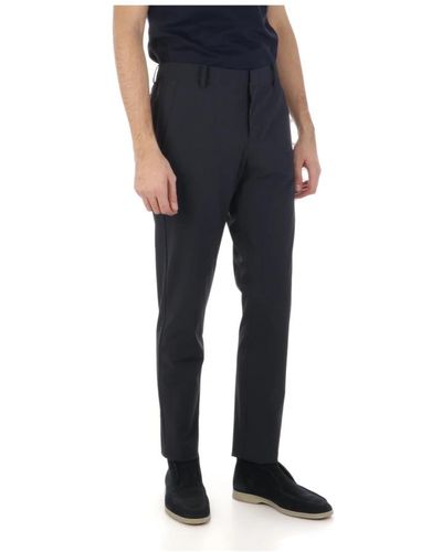 DUNO Slim-Fit Trousers - Blue