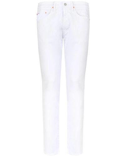 Polo Ralph Lauren Weiße stretch-jeans modell 710751054