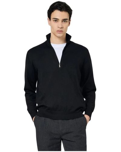 Massimo Alba Sweatshirts & hoodies > zip-throughs - Noir