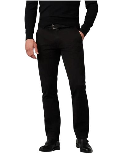 Meyer Trousers > slim-fit trousers - Noir