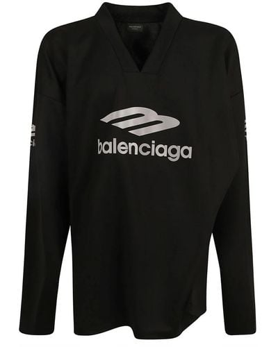 Balenciaga Schwarze t-shirts und polos