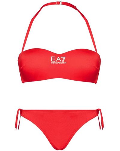 EA7 Beachwear - Rosso