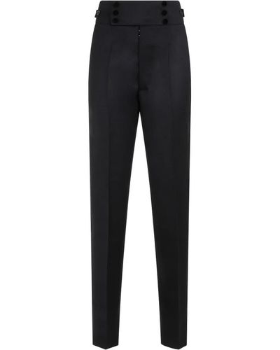 Maison Margiela Slim-Fit Trousers - Black