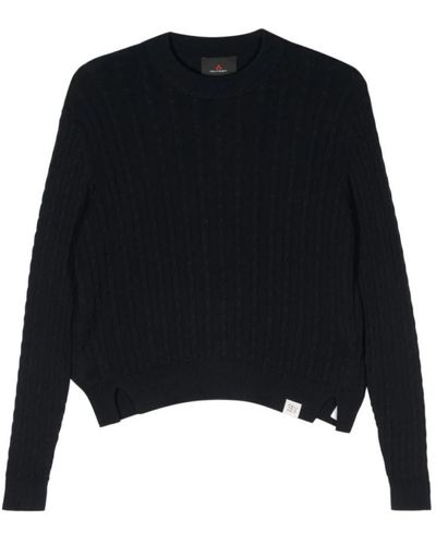 Peuterey Round-Neck Knitwear - Black