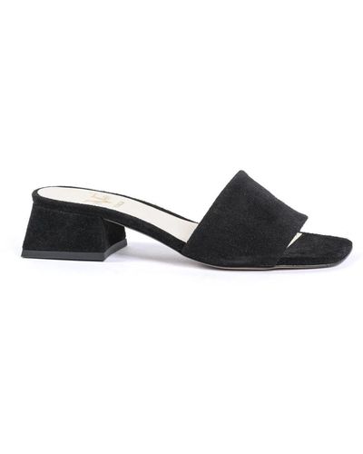 19V69 Italia by Versace Shoes > heels > heeled mules - Noir