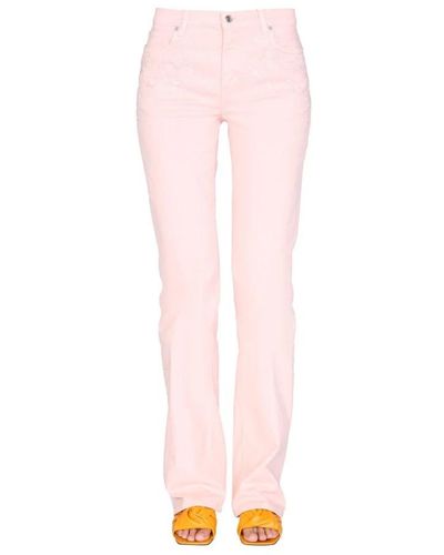 Etro Flared Jeans - Pink