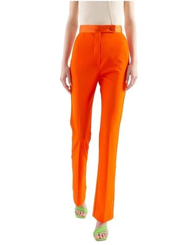 Imperial P3d3daw pantaloni flackerte - Orange