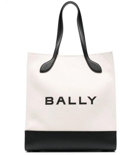 Bally Tote Bags - White