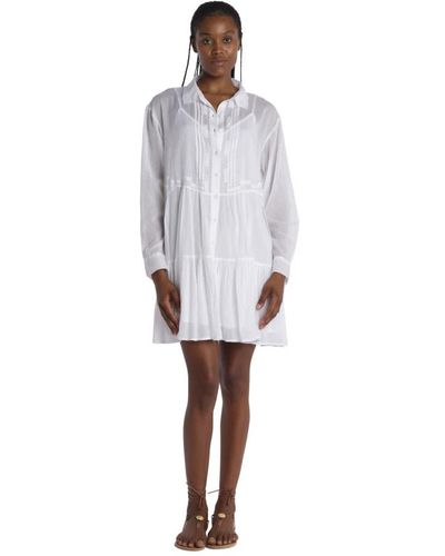 Ba&sh Shirt Dresses - White