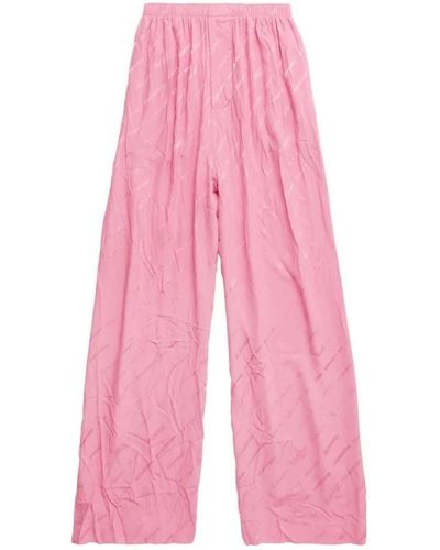 Balenciaga Straight trousers - Pink