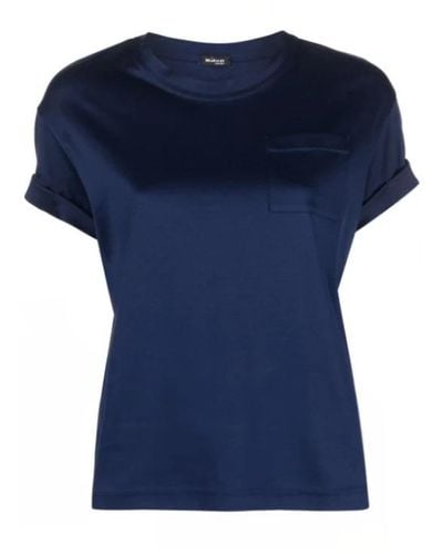 Kiton T-Shirts - Blue