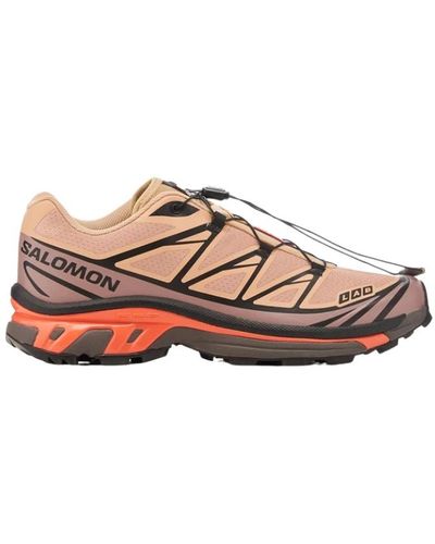 Salomon Mesh xt-6 sneakers mit quicklace-system - Pink