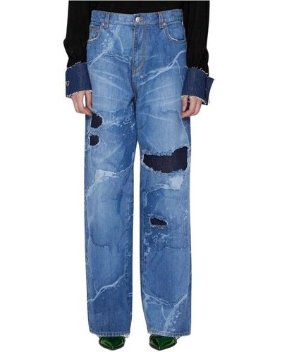 John Richmond Jeans > loose-fit jeans - Bleu