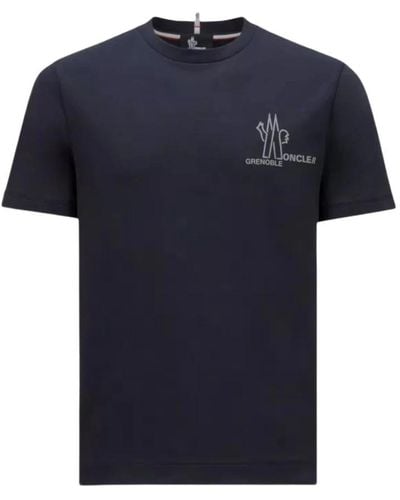 Moncler T-Shirts - Blue