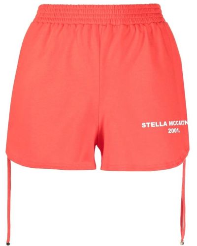 Stella McCartney Shorts - Rojo