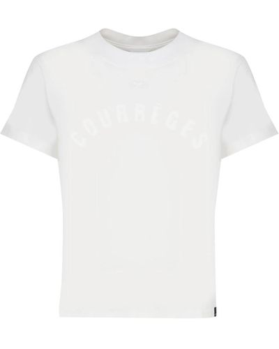 Courreges T-shirts - Weiß