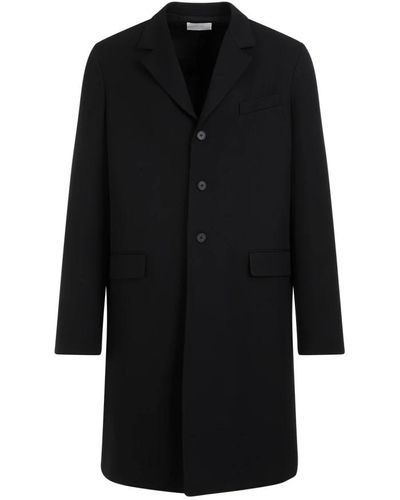 The Row Coats > single-breasted coats - Noir