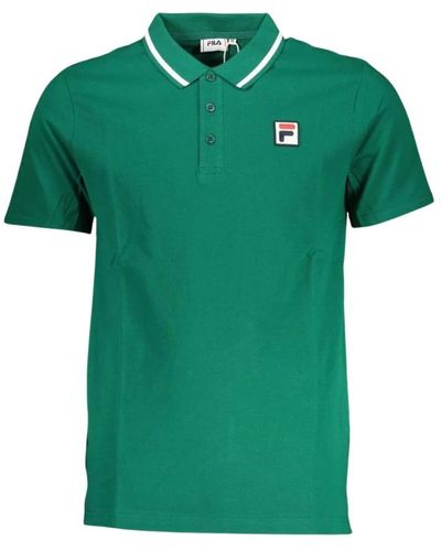 Fila Polo Shirts - Green