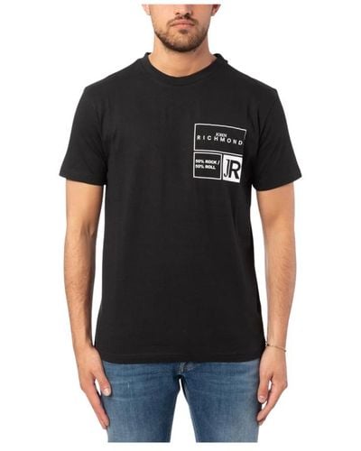 John Richmond T-shirt - Schwarz