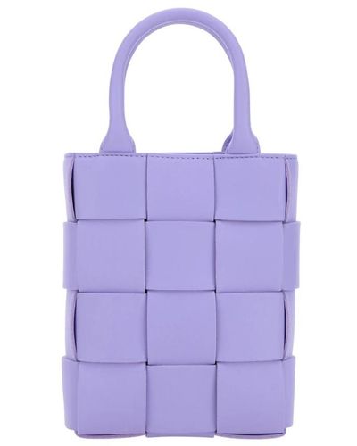 Bottega Veneta Tote Bags - Purple