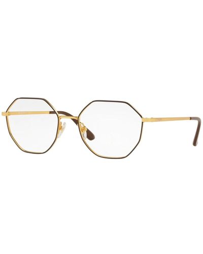 Vogue Monturas de gafas marrones - Metálico