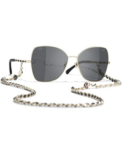 Chanel Sunglasses - Mettallic