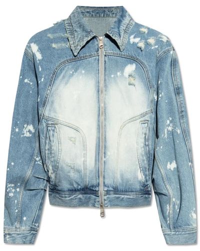 Adererror Jackets > denim jackets - Bleu