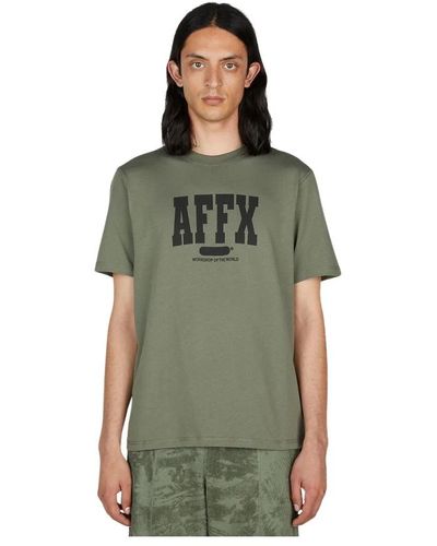 AFFXWRKS Tops > t-shirts - Vert