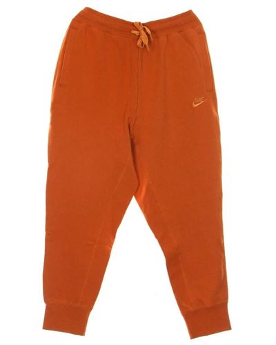 Nike Klassische sport-sweatpants für männer - Orange