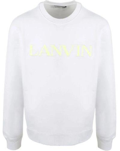 Lanvin Felpa di cotone - Bianco