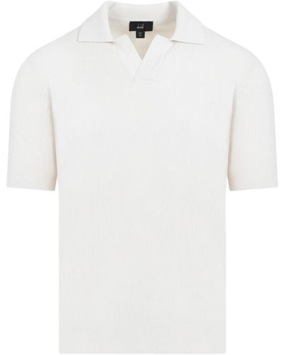 Dunhill Tops > polo shirts - Blanc