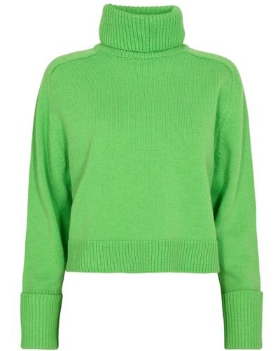 co'couture Turtlenecks - Green