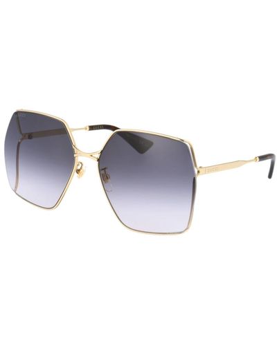 Gucci Stylische sonnenbrille gg0817s - Gelb