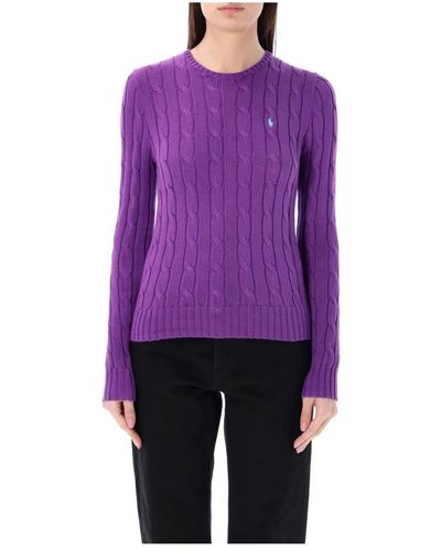 Ralph Lauren Knitwear > round-neck knitwear - Violet