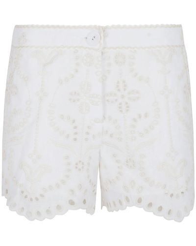 Charo Ruiz Short Shorts - White